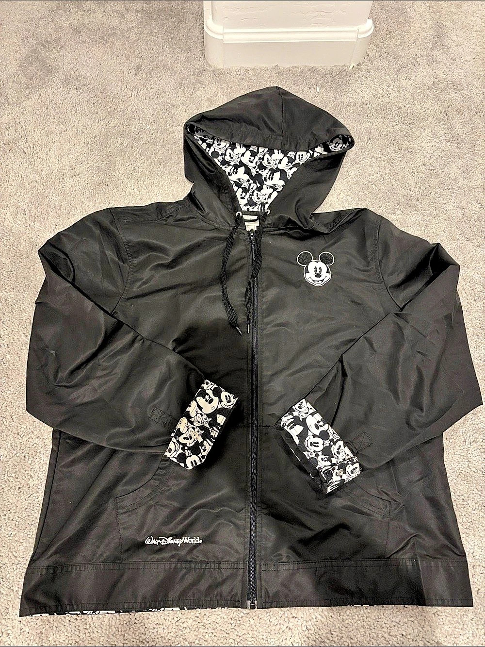 Disney Mickey Mouse Hooded Rain Jacket